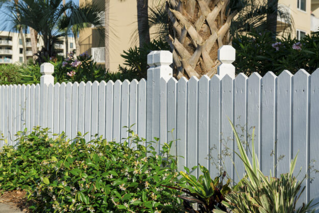 Increase Your Home’s Value White Wooden Fence Increase Your Home's Value Punta Gorda