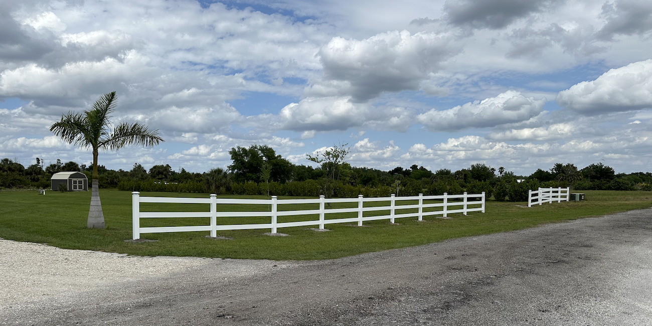 Install a Vinyl Fence Install a vinyl fence that beautifully encloses a residential property in Southwest Florida, showing resilience and style.